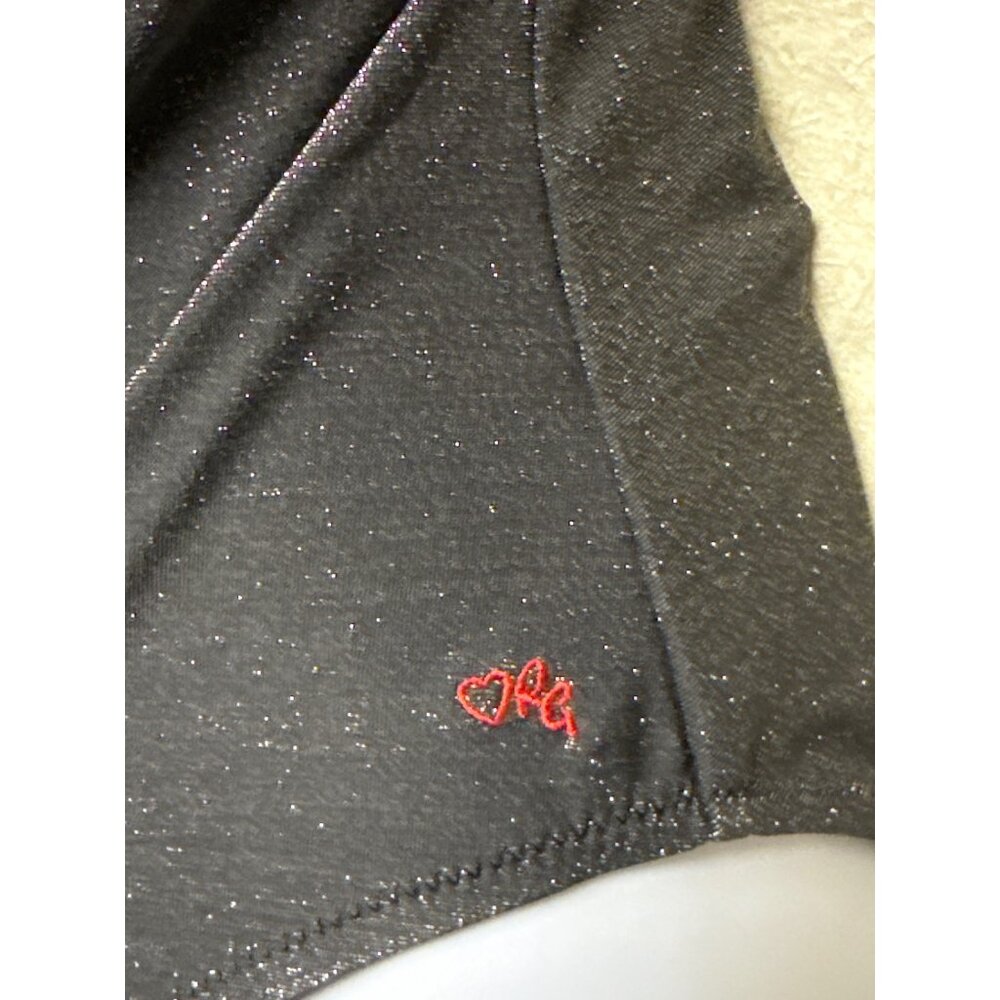 Robert Graham Swimsuit One Piece Women's Size 8 Black Metallic Sleek Designer - Picture 5 of 12